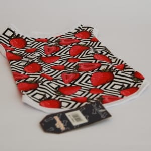 Polera Perros Primavera Verano Frutillas M