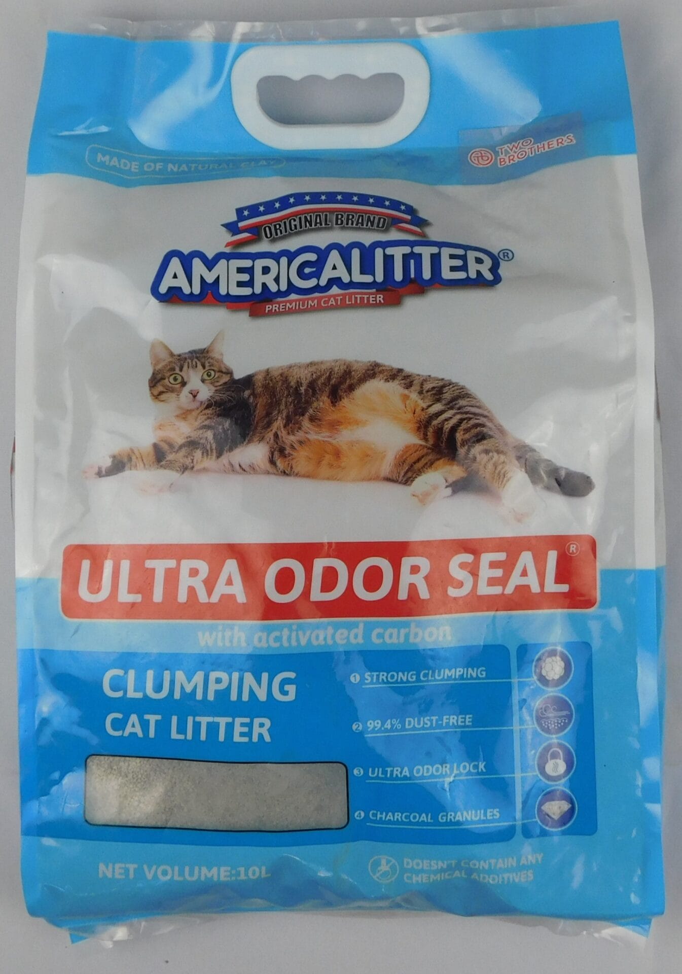 arena para gatos american litter