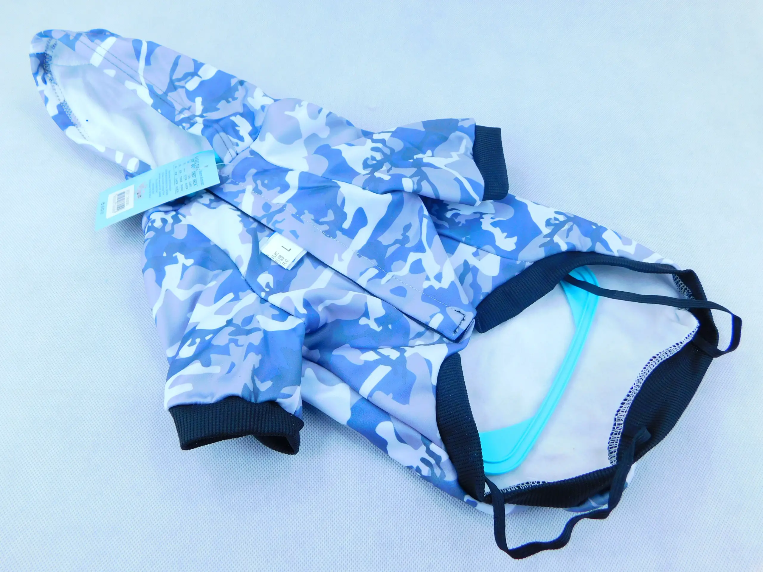 Parka Perro Mediano Dog Baby Azul