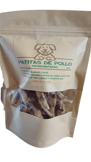 Patitas de Pollo Deshidratadas Naturales para Perros - Imagen 3