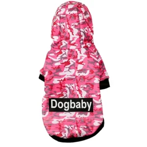 Parka Perro Chico Dog Baby Rosa