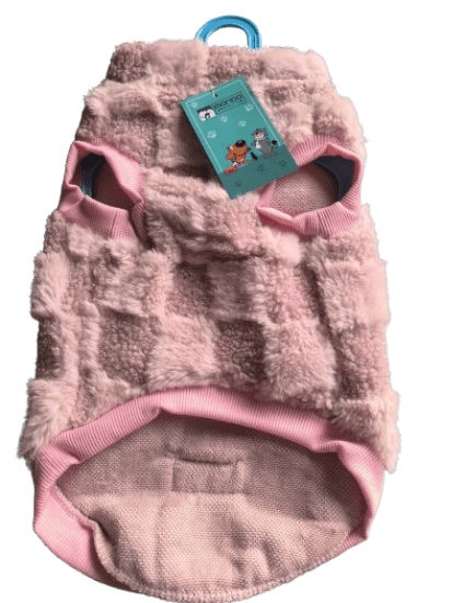 Ropa Perro Chico Invierno Poleron Cuadros - Imagen 2