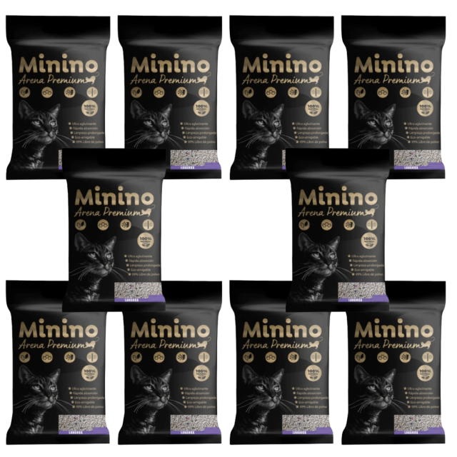 Arena para Gatos Aglutinante Premium Minino - Imagen 2